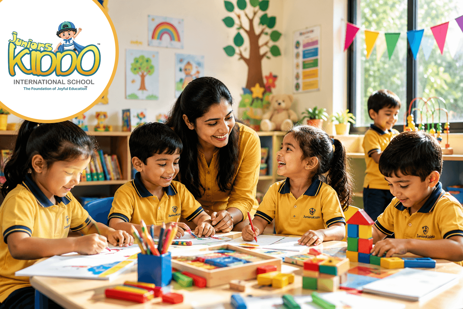 A Day in the Life of a Happy Learner at JuniorsKiddo International School